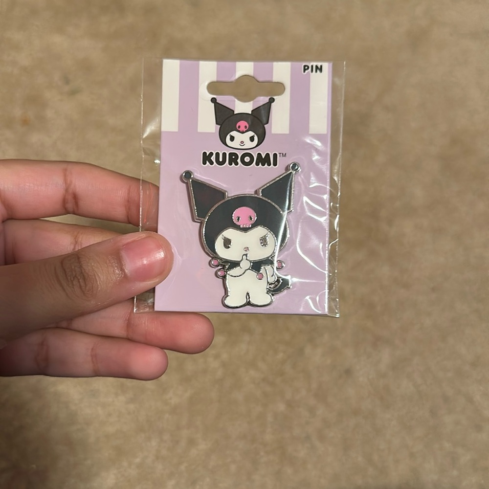 Kuromi Enamel Pin